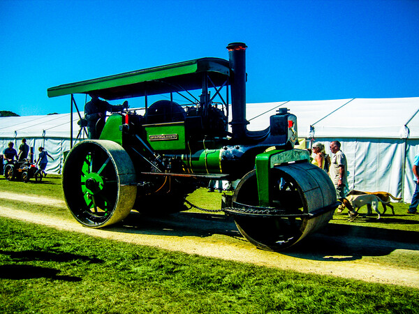 Traction Engine Picture Board by Simon Hill