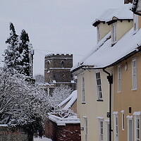 Buy canvas prints of Winter Wonderland in Linton by Simon Hill