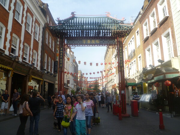 Bustling China Town in London Picture Board by Simon Hill