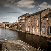 Buy canvas prints of Trent Navigation Wharf by Peter Anthony Rollings