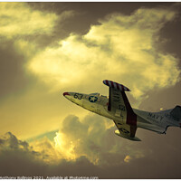 Buy canvas prints of F9F Panther by Peter Anthony Rollings
