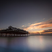 Buy canvas prints of Sunrise In Cleethorpes by Peter Anthony Rollings