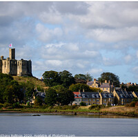 Buy canvas prints of Warkworth Castle by Peter Anthony Rollings