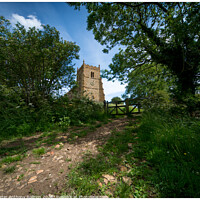 Buy canvas prints of Ramblers Church - Walesby by Peter Anthony Rollings