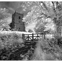 Buy canvas prints of Ramblers Church - Walesby by Peter Anthony Rollings