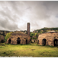 Buy canvas prints of Porth Wen Brickworks by Peter Anthony Rollings