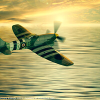 Buy canvas prints of Hawker Tempest Mk V JN751 by Peter Anthony Rollings