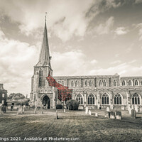 Buy canvas prints of St Marys Church by Peter Anthony Rollings