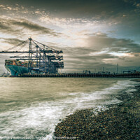 Buy canvas prints of Felixstowe by Peter Anthony Rollings