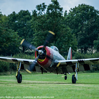 Buy canvas prints of Thunderbolt P47 by Peter Anthony Rollings