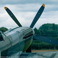 Buy canvas prints of Supermarine Spitfire by Peter Anthony Rollings