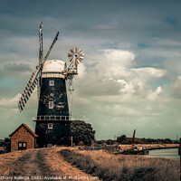 Buy canvas prints of Berney Arms Windmill by Peter Anthony Rollings
