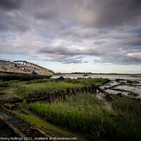 Buy canvas prints of Maldon Wreck by Peter Anthony Rollings