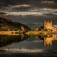 Buy canvas prints of Eilean Donan Castle by Frank Heumann