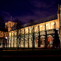 Buy canvas prints of Winchester Cathedral by Nick Keown
