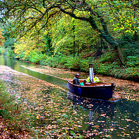 Buy canvas prints of Two men and a boat by Nick Keown