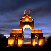 Buy canvas prints of Thiepval Monument monument to the missing WW1 72,3 by Nick Keown