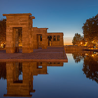 Buy canvas prints of Temple of Debod by Tony Swain