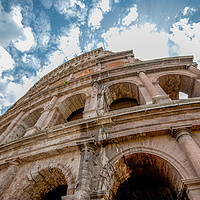 Buy canvas prints of The Colosseum Rome by Tony Swain