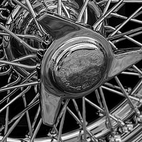 Buy canvas prints of Wire Wheel by Sion Dafydd