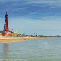 Buy canvas prints of Majestic Blackpool Tower by Ross McNeillie