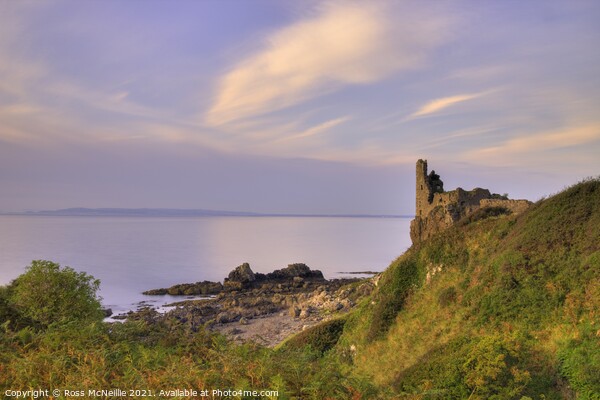 The Majestic Ruins of Dunure Castle Picture Board by Ross McNeillie