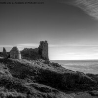 Buy canvas prints of Dunure Castle and Doocot by Ross McNeillie
