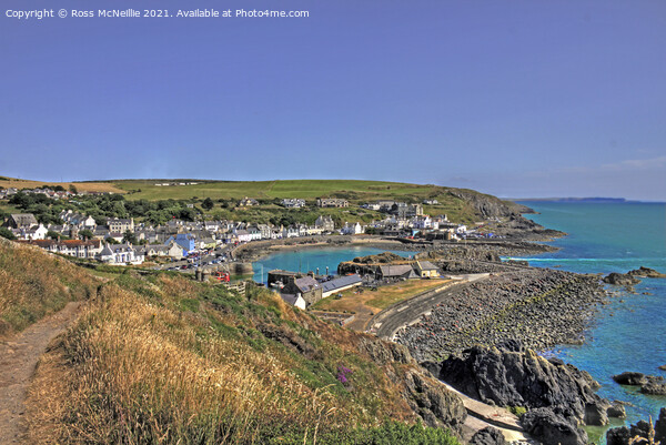 Portpatrick from North West Picture Board by Ross McNeillie