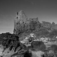 Buy canvas prints of Dunure Castle by Ross McNeillie
