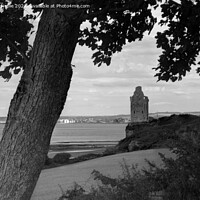 Buy canvas prints of Greenan Castle - Ayr I by Ross McNeillie