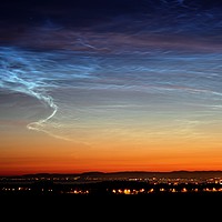 Buy canvas prints of Ethereal Veil over Ayrshire by Ross McNeillie