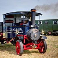 Buy canvas prints of Foden Steam Lorry by Ross McNeillie