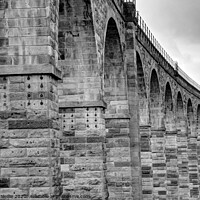 Buy canvas prints of The Magnificent Burnton Viaduc by Ross McNeillie
