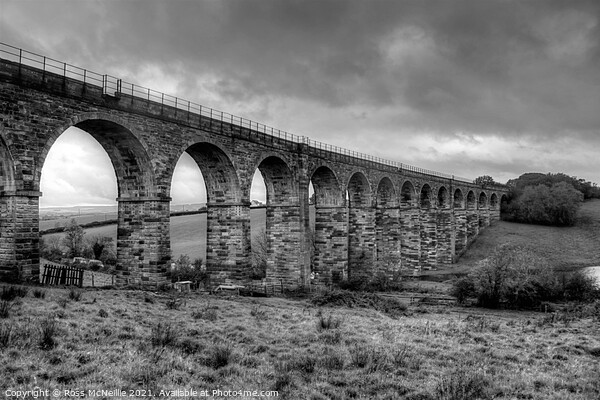 Majestic Burnton Viaduct Picture Board by Ross McNeillie