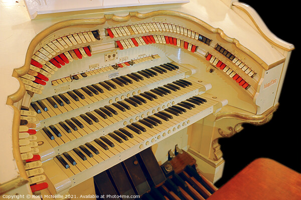 Empress Ballroom Wurlitzer Organ Picture Board by Ross McNeillie