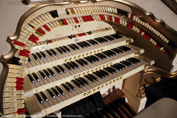 Blackpool Opera House Wurlitzer Organ Picture Board by Ross McNeillie