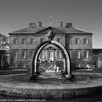 Buy canvas prints of Dumfries House Fountain Court by Ross McNeillie