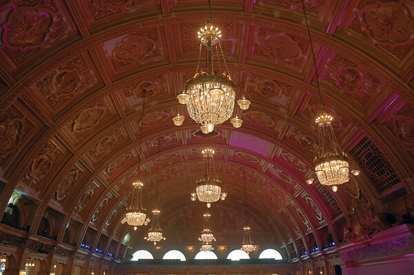 The Empress Ballroom Blackpool - Ceiling Picture Board by Ross McNeillie