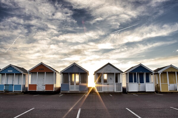 Southwold beach huts Picture Board by Dorringtons Adventures