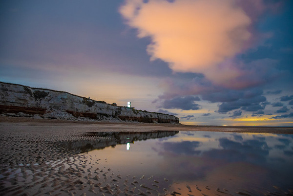 hunstanton cliffs Picture Board by Dorringtons Adventures