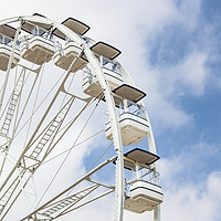 Buy canvas prints of Barry Island Ferris Wheel by Gareth Maclean