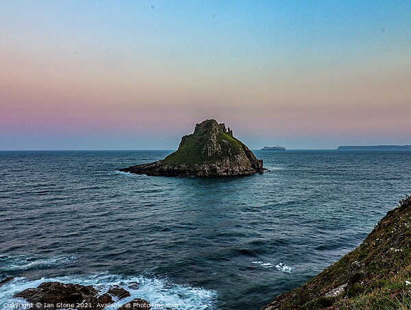 Majestic Sunset Over Thatcher Rock Picture Board by Ian Stone