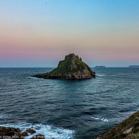 Buy canvas prints of Majestic Sunset Over Thatcher Rock by Ian Stone