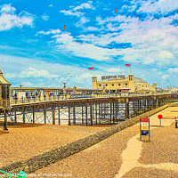 Buy canvas prints of Brighton Pier  by Ian Stone