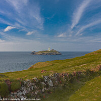 Buy canvas prints of Godrevy lighthouse  by Ian Stone