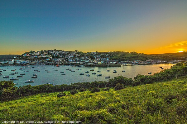 Serene Salcombe Sunset Picture Board by Ian Stone