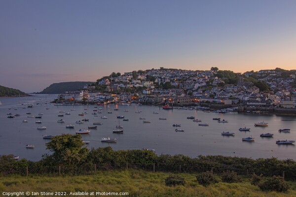 Salcombe at sundown  Picture Board by Ian Stone