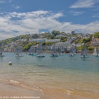 Buy canvas prints of Lovely Salcombe  by Ian Stone