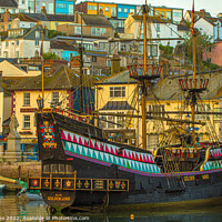 Buy canvas prints of Brixham harbour  by Ian Stone