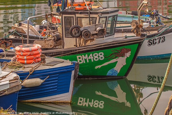 Brixham fishing boats  Picture Board by Ian Stone